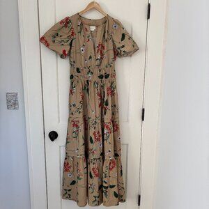 Anthropologie Somerset Maxi dress Sz M
